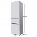 TCL BCD-215TC 215升三门电冰箱养鲜冰箱 